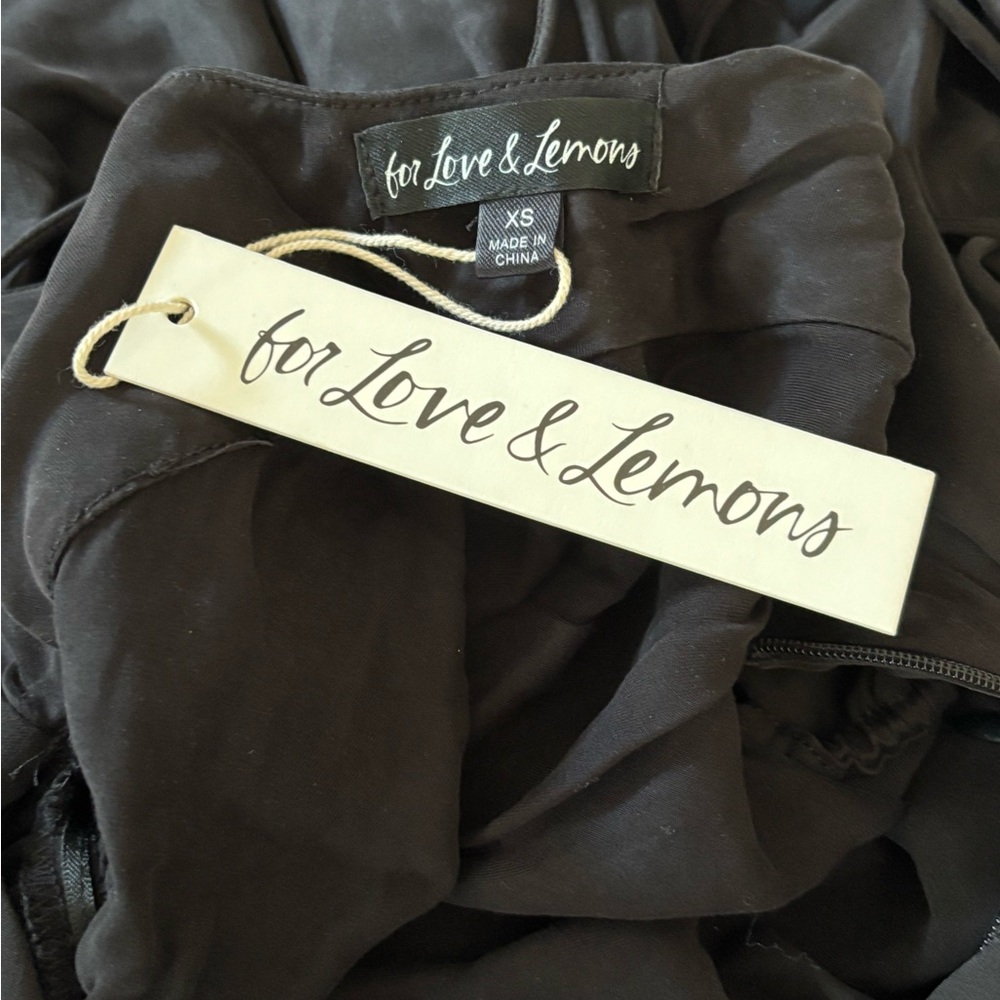 NWT For Love & Lemons - Kyra Mini Dress - Picture 5 of 9